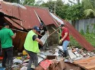 En la Dorada, Caldas, gran partes de la casas están afectas por fuertes lluvias
