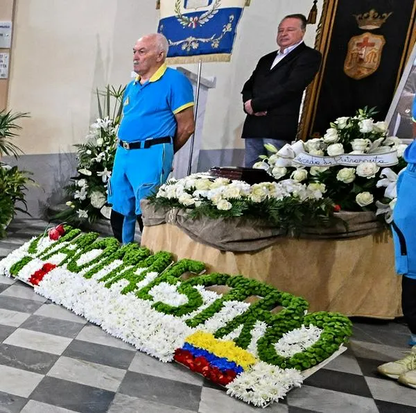 Funeral de Fernando Botero en Pietrasanta, Italia.