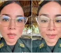 La patrullera de la Policía de Córdoba, Daniela de la Ossa, denunció a través de TikTok que un mayor la estaría acosando.