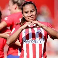 Video: Leicy Santos anota dos golazos para darle la victoria al Atlético de Madrid
