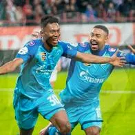 Mateo Casierra responde con goles a convocatoria de Lorenzo: anotó en la victoria de Zenit en Liga rusa