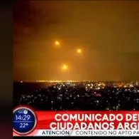Israel hoy: en conflicto contra Hamás salió video de 3 ovnis que quedan quietos