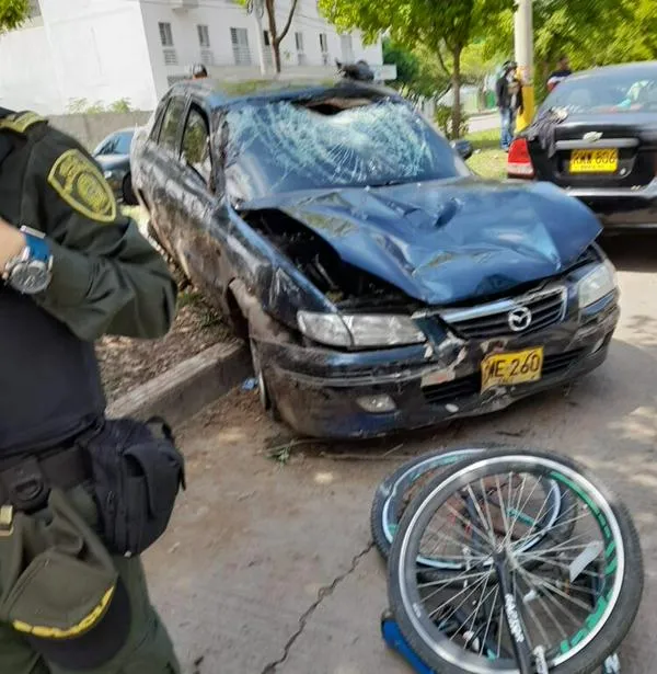 Bajo pronóstico reservado guarda de seguridad que fue arrollado por un vehículo en Valledupar