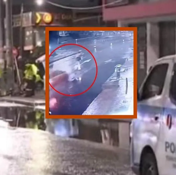 Difunden video del trágico accidente en el que ciclista murió arrollado por un taxista en Bogotá, en la noche del pasado viernes 7 de octubre. 