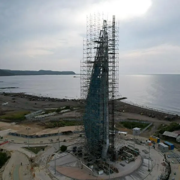 Monumento más alto de Colombia está casi listo para inaugurar; tendrá funcionalidad.
