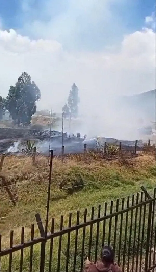 Incendio En Bogotá Hoy Conflagración Afecta A Zonas Boscosas De Usme 8629