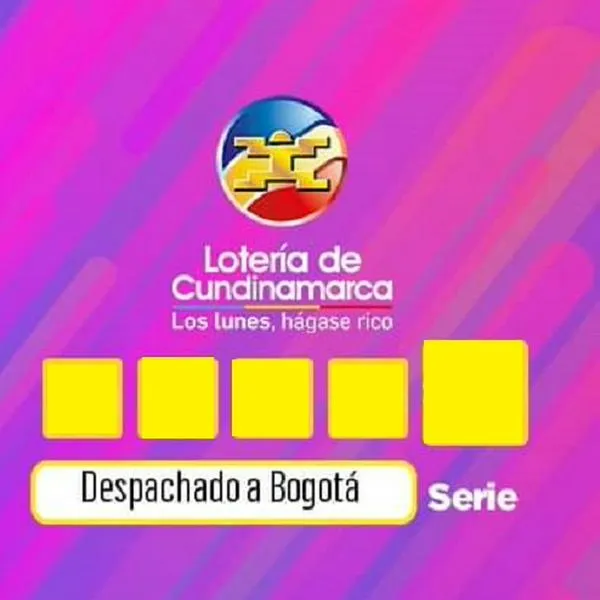 Lotería de Cundinamarca resultado hoy último sorteo 9 de octubre de 2023