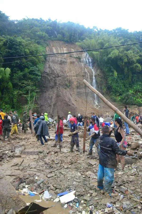 Más de la mitad de los municipios del departamento en alerta por posibles deslizamientos de tierra