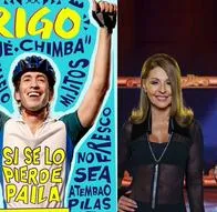 Juan Pablo Urrego, Amparo Grisales y Pipe Bueno, de 'Rigo' y 'Yo me llamo', programas enfrentados por el 'rating'.