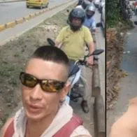 Un hombre en bicicleta se hizo viral en las calles de Cali, al enfrentar a varios motociclistas que iban por la ciclovía. Les dijo que estaba ofendido.