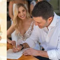 Melina Ramírez de “Yo me llamo” y Juan Manuel Mendoza se casaron: así fue la boda.
