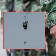 Militar sufrió accidente de paracaidismo en Tolemaida.