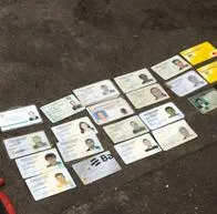 Incautan medicamentos adulterados, cédulas y tarjetas de crédito hurtadas en Bogotá