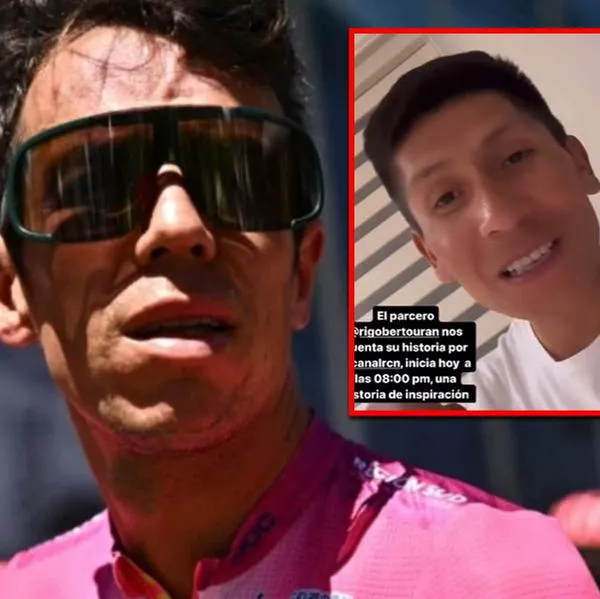 Nairo Quintana le envió mensaje a Rigoberto Urán por su novela: "Es un berraco"