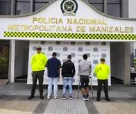 Desmantelan banda delincuencial dedicada al hurto de viviendas en Manizales