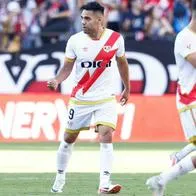 Falcao, elegido como el mejor jugador del mes en Rayo Vallecano.