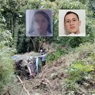 Identifican a víctimas de la buseta que cayó al abismo en el sur del César
