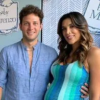 Gabriel Coronel y Daniela Ospina, en nota sobre significado del nombre de su hijo