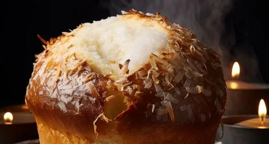 Esta es la mejor forma para hacer pan de coco casero en la air fryer y con ingredientes.