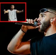 Manuel Turizo se enfadó con público de su concierto en Estados Unidos y dejó el escenario.