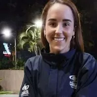 Foto de Érika Zapata, en nota de que la periodista de Noticias Caracol mostró foto de cómo era en su primer trabajo.