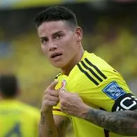 James Rodríguez habó luego de gol en empate ante Uruguay en Eliminatorias