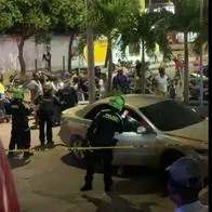 Sicarios asesinaron a dos hombres en cercanías de un centro comercial de Cartagena.