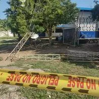 No han desmontado la antena que mató a una niña en colegio de Arroyo Grande