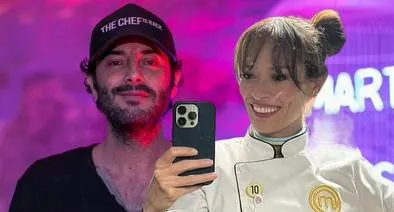 Lucas Jaramillo y Carolina Acevedo, en nota sobre quién fue la primera esposa de él