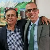 Gustavo Petro con Alfredo Saade, pastor cristiano que es aliado del Gobierno actual y obtuvo un cargo del que no tiene experiencia