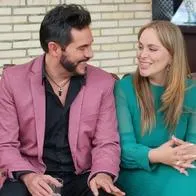 Marcelo Cezán y su esposa, Michelle Gutiérrez, en nota sobre cuántos años él le lleva