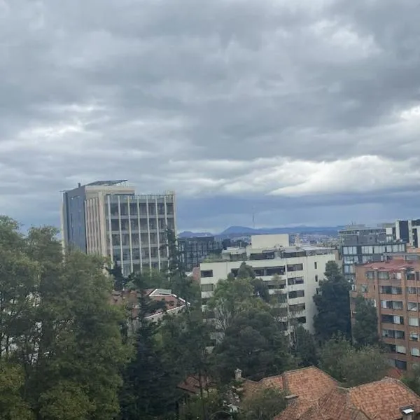 Nubes en Bogotá que impiden ver el eclipse