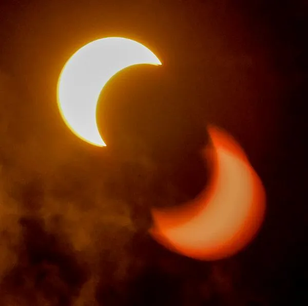 Eclipse solar 2023: estos son los mejores videos que ha dejado este fenómeno astronómico.