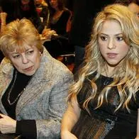 Nidia Ripoll y Shakira, en nota sobre que la mamá de la artista tuvo problema de salud