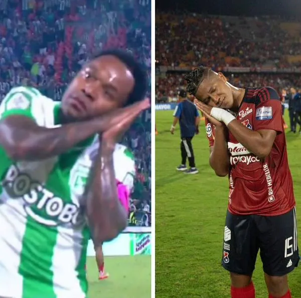 Memes a Dorlan Pabón por celebración de gol al DIM en partido que perdieron.