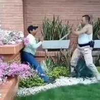 Escolta atacó con palazo y puños a operario que cortaba el gas en apartamento estrato 5 