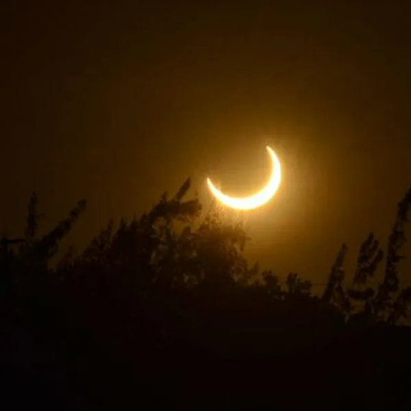 En video: así se vio el paso del eclipse anular de sol desde el espacio