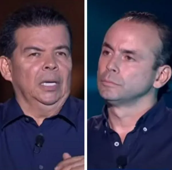 Debate Alcaldía de Cali, Noticias Caracol: pelea Alejandro Éder y Roberto Ortiz