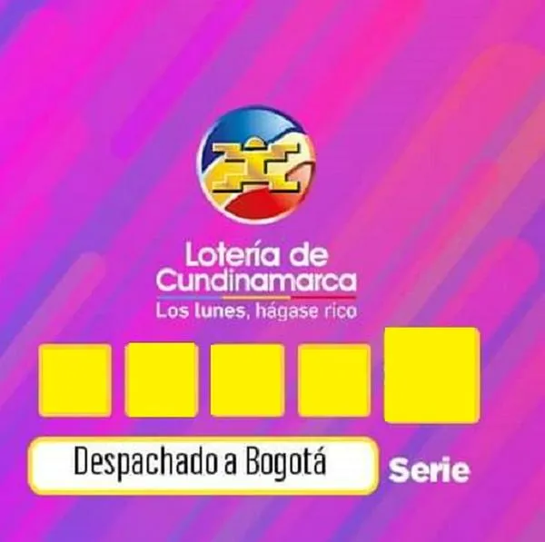 Lotería de Cundinamarca resultado hoy último sorteo 17 de octubre de 2023