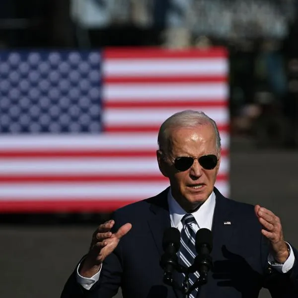 El presidente estadounidense Joe Biden, quien prorrogó emergencia nacional en Estados Unidos por naroctráfico colombiano.