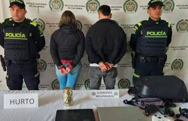 Un extranjero y una mujer robaron una casa en el Quindío, los arrestaron al instante