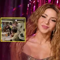 Shakira se pegó enfiestada en Barranquilla por cumpleaños de familiar que trabaja con ella.