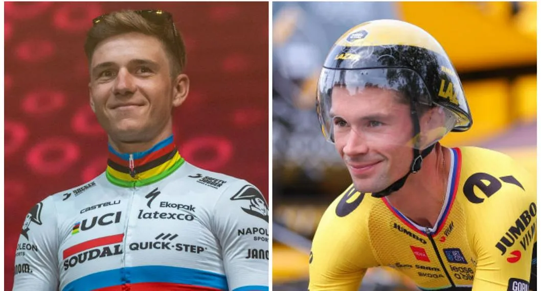 Los ciclistas Remco Evenepoel y Primoz Roglic ya piensan en la próxima temporada, en la que tendrán 'arma' para competir y buscar el Tour de Francia 2024.