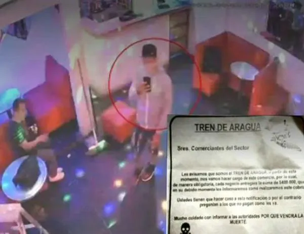 Comerciantes de Chapinero, amenazados por el Tren de Aragua; les envían cartas
