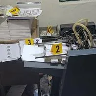 Descubren sofisticada fábrica de dólares falsos en el norte del Cauca.