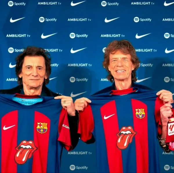 Barcelona de España lucirá en su camiseta el logo de los Rolling Stones.