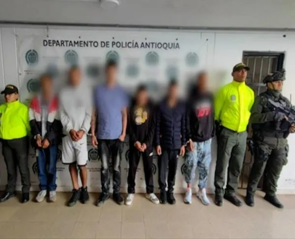 Capturaron integrantes de banda que robaba empresas mineras en Antioquia