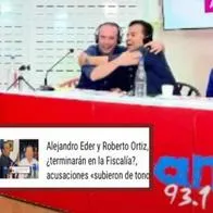 Alejandro Éder y Roberto Ortiz, candidatos a la Alcaldía de Cali, se estrecharon las manos en son de paz y hubo hasta abrazo en medio de un debate.