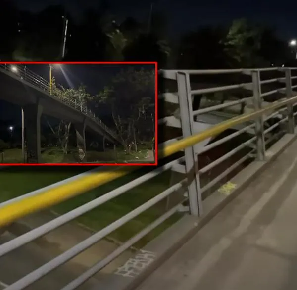 Cuáles son los puentes peatonales de Bogotá donde más roban; tenga cuidado