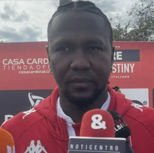 Hugo Rodallega, de Santa Fe, habló sobre el próximo compromiso ante Millonarios y de la actualidad del cuadro 'Cardenal'.